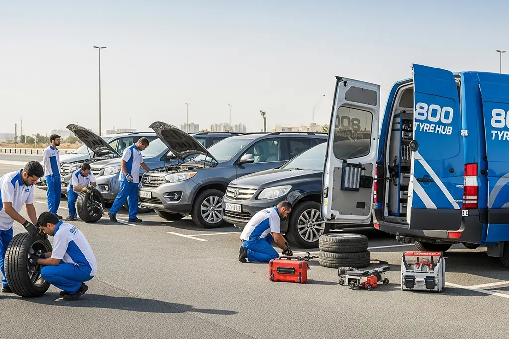 Other at-home tyre repair and maintenance services available