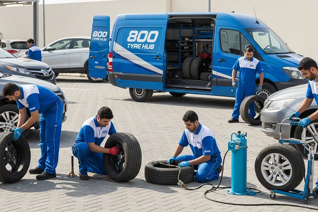 Other tyre repair and roadside assistance services available 24/7