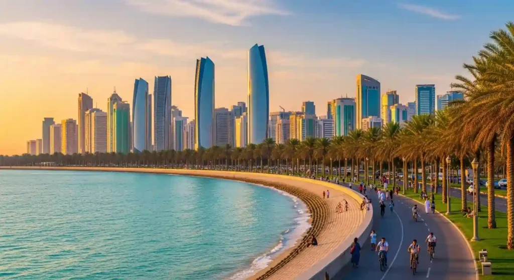 Tyre repair services on Corniche Road, Abu Dhabi