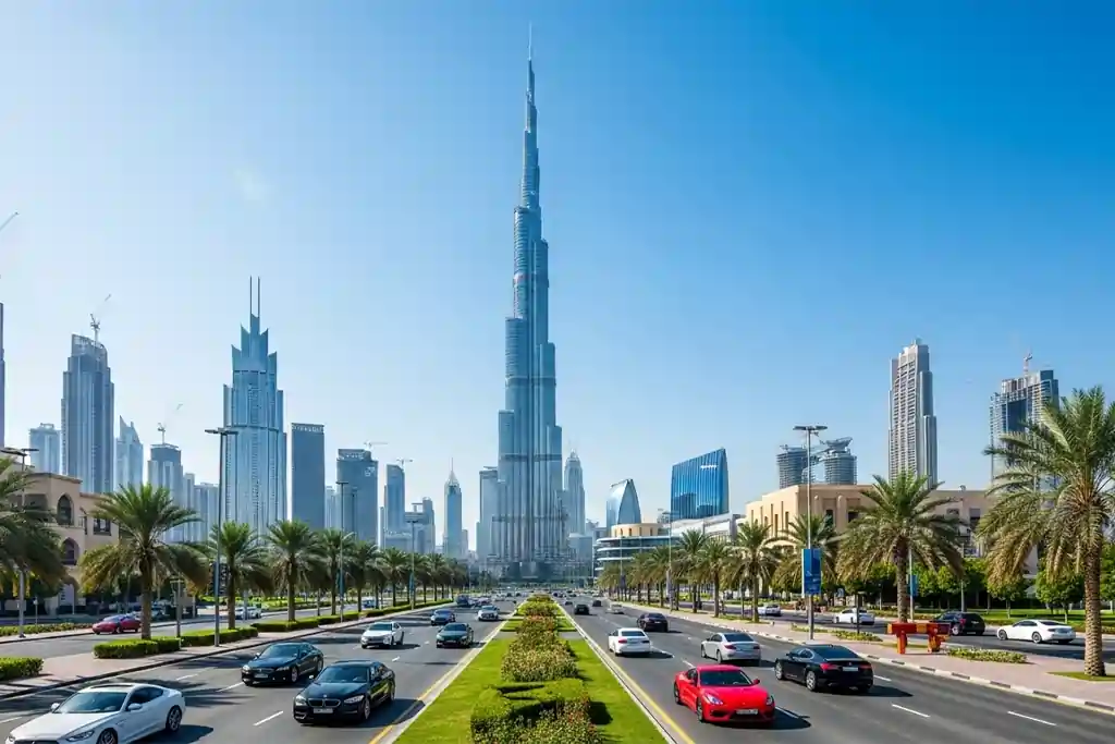 Roadside flat tyre repair service available in Dubai